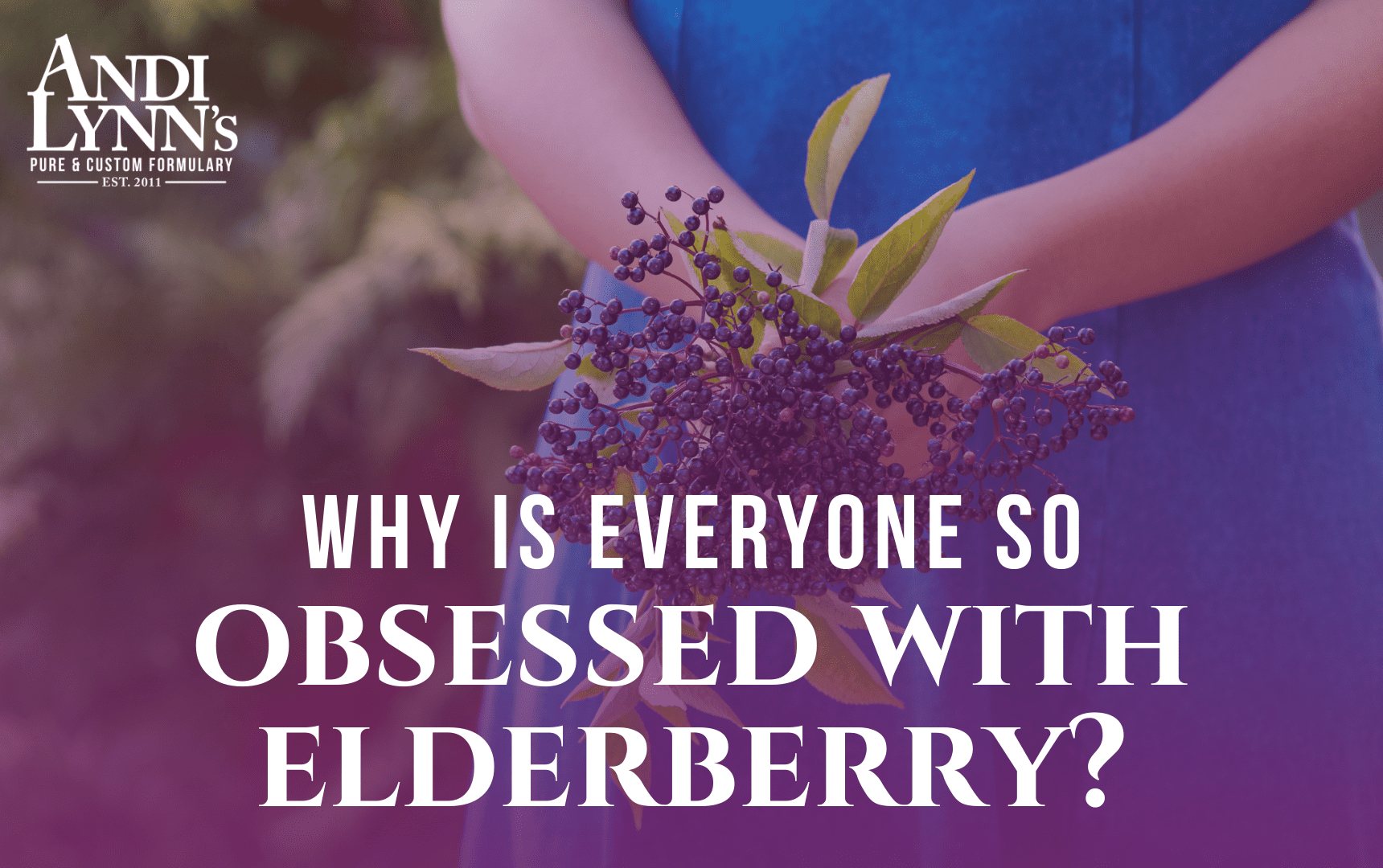 Why is everybody so obsessed with elderberry right now? Andi Lynn's