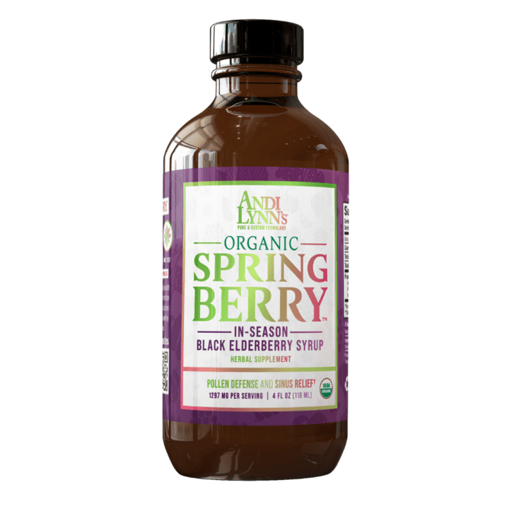 Andi Lynn's Organic Springberry Syrup 4oz