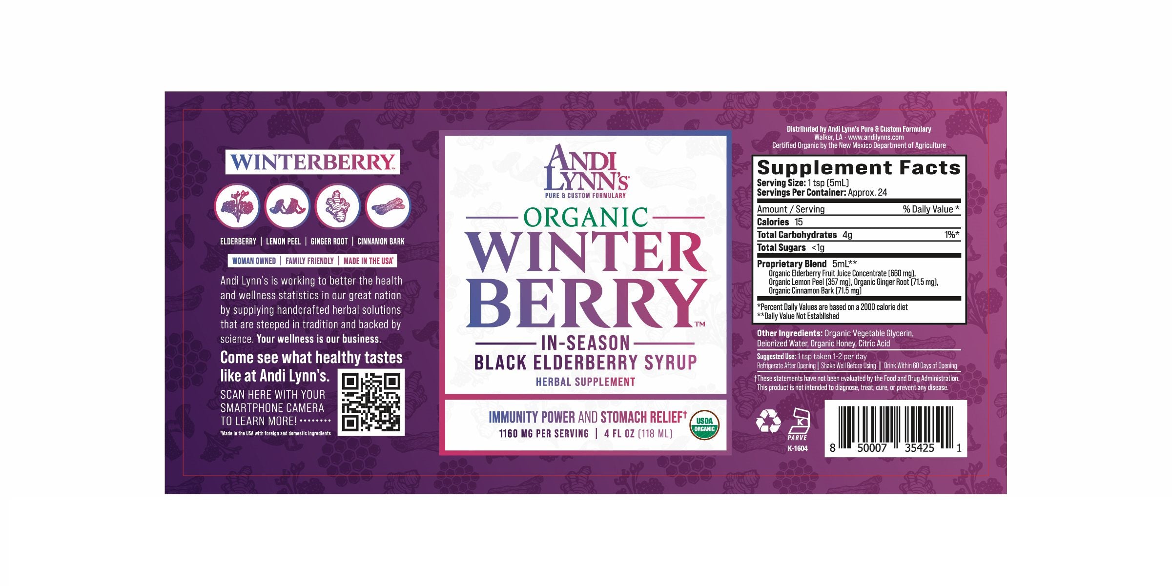 Andi Lynn's Winter Elderberry Syrup