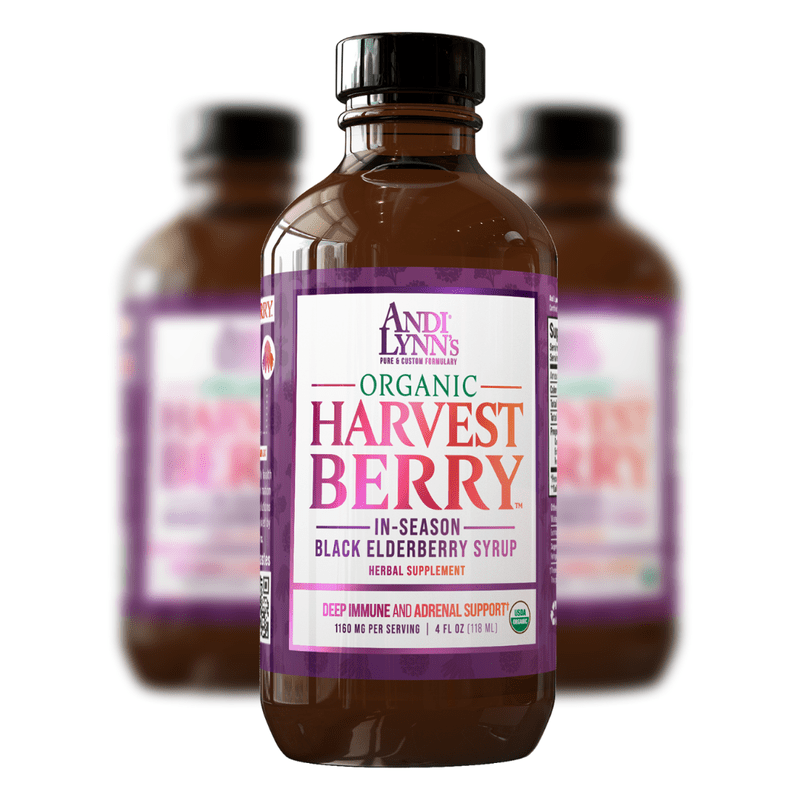 Andi Lynn's Organic Harvestberry Syrup, 4oz