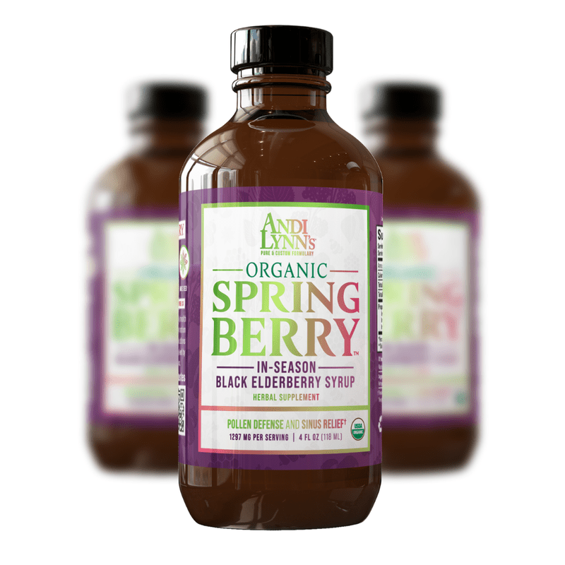 Andi Lynn's Organic Springberry Syrup 4oz – Andi Lynn's Pure & Custom ...